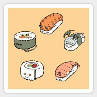 Demon Sushi Singles Sticker